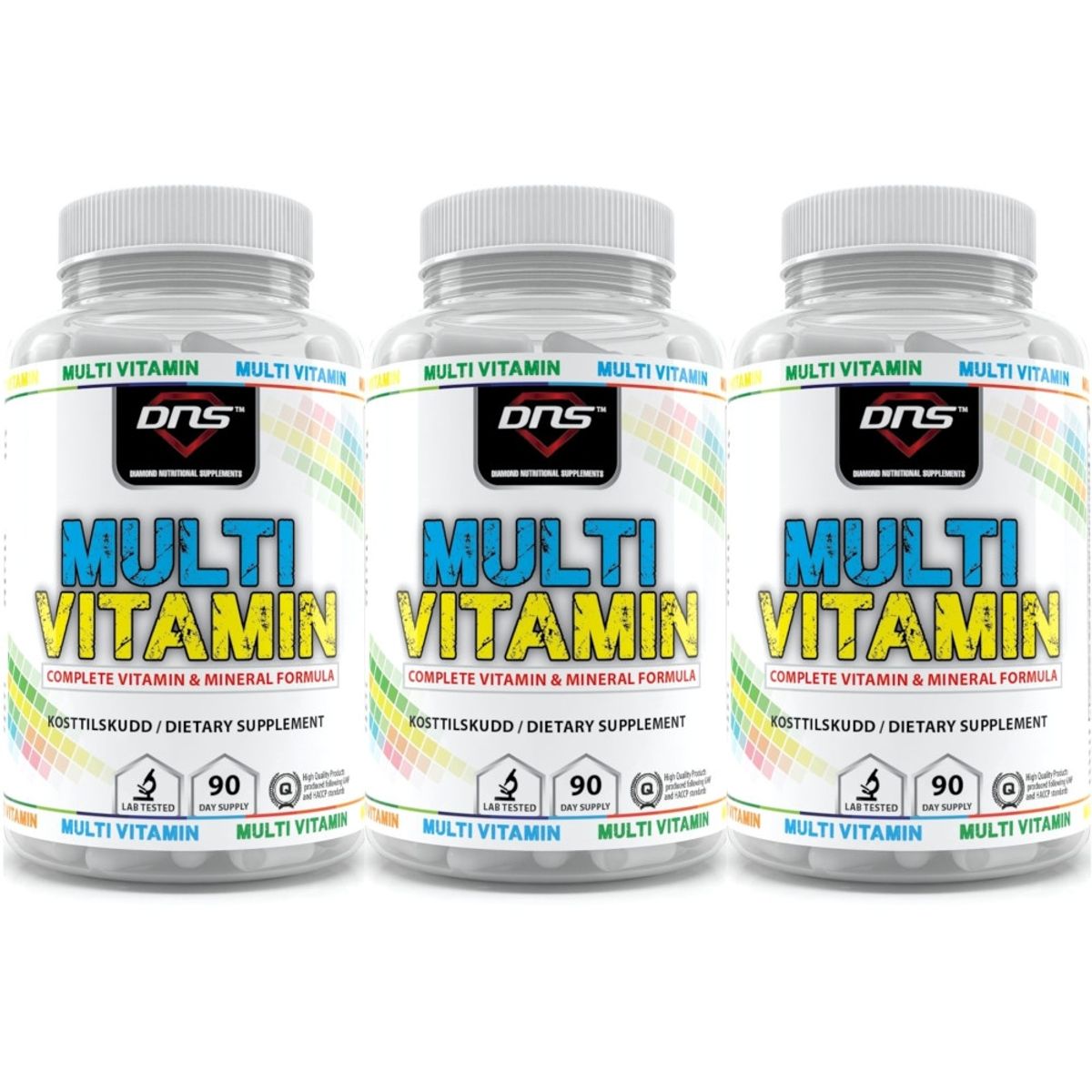 3-Pack Multi-Vitamin - 9 mnd forbruk!