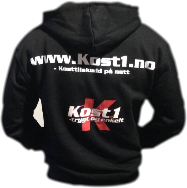 Hovedbilde Kost1 Hettegenser m/glidelås