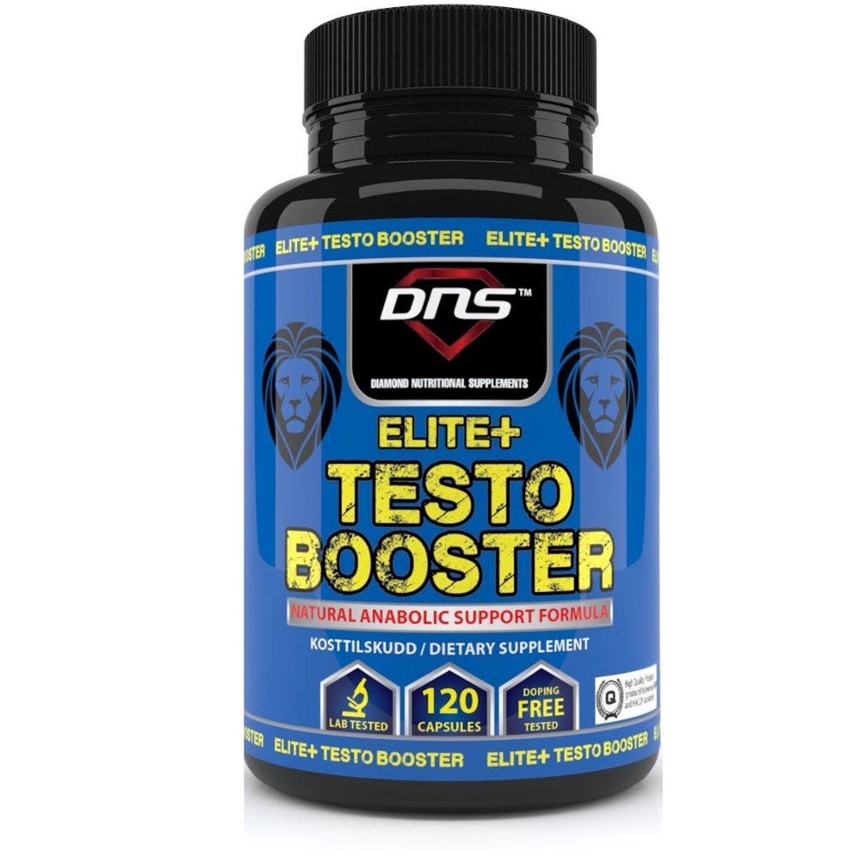Elite+ Test Booster 120 kapsler