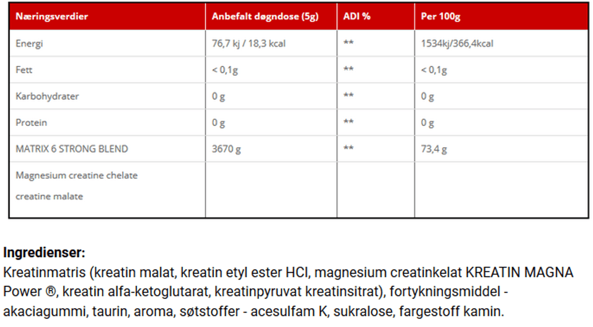 Creatine Xplode 500 gram - 3 smaker