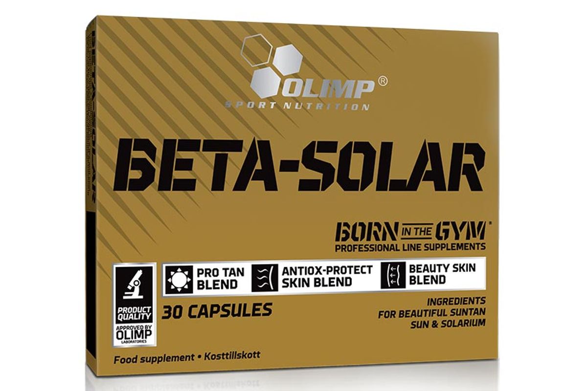 Beta-Solar 15 mg Betakaroten - 30 kapsler