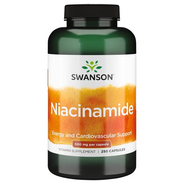 Hovedbilde Niacinamide - Vitamin B3 - 500mg - 250 kapsler