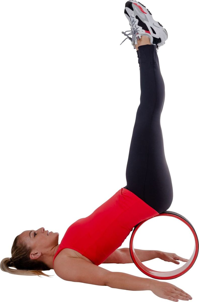 Yoga Wheel Black-Red