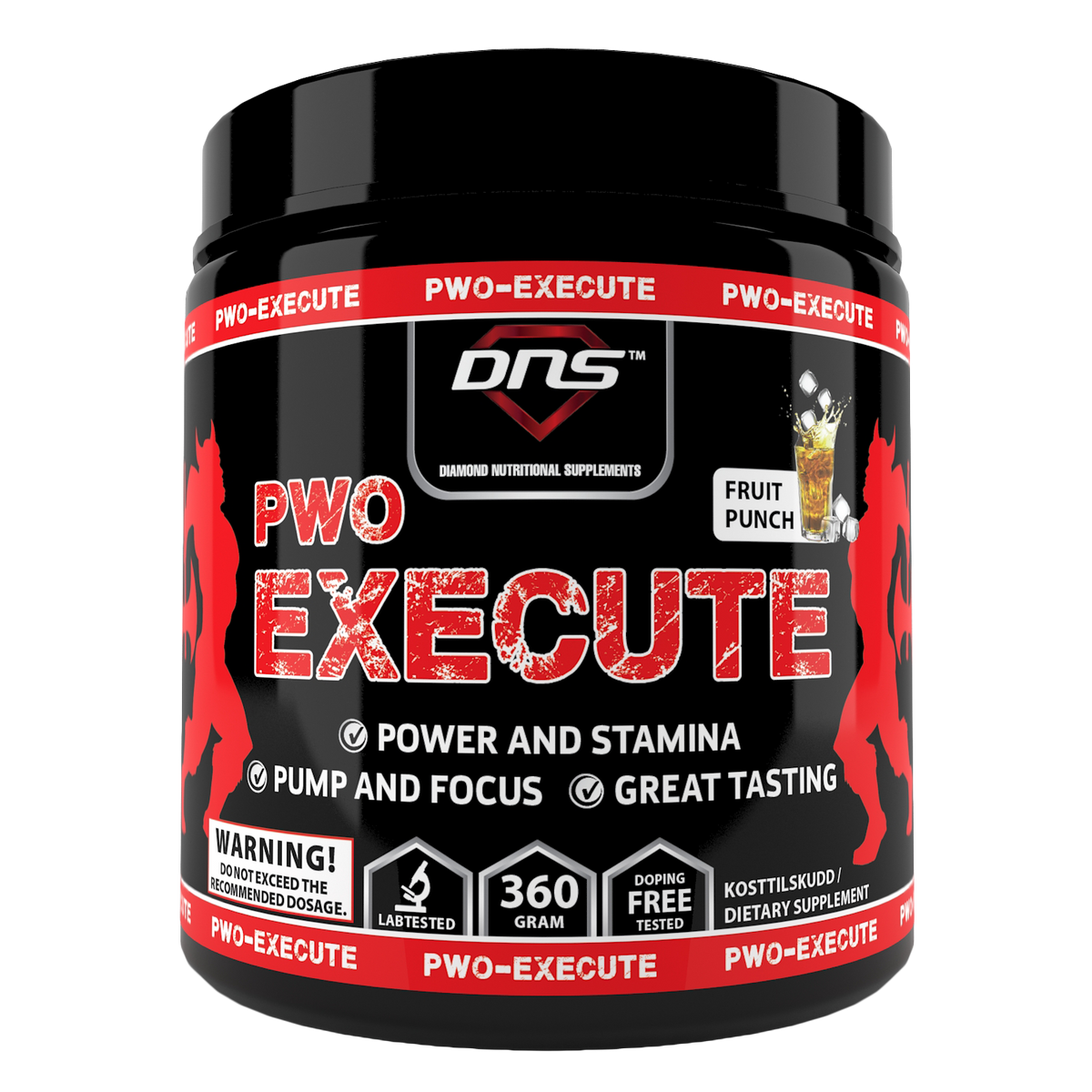 EXECUTE PWO - 360 g - 3 smaker